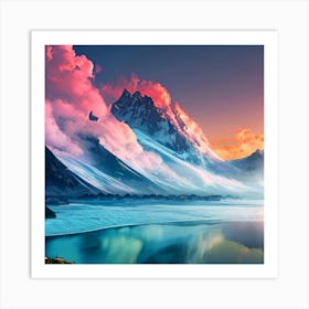 Arctic Sunrise Art Print