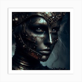 Steampunk Beauty Art Print