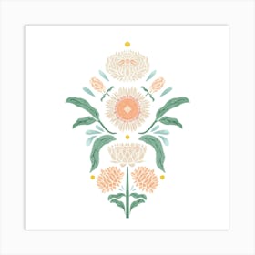 Floral Design Art Print