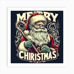 Merry Christmas 6 Art Print