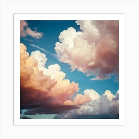 Cloudy Sky 7 Art Print