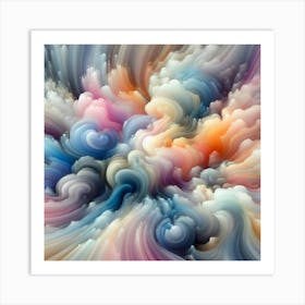 Abstract Painting 223 Art Print