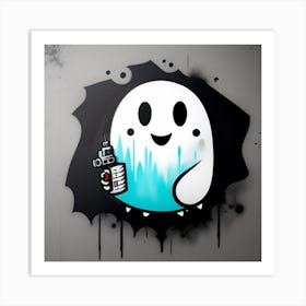 Ghost 6 Art Print