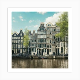 Amsterdam - Amsterdam Stock Videos & Royalty-Free Footage 2 Art Print