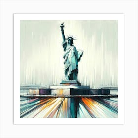 Liberty Statue New York 2 Art Print