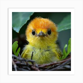 Cute Little Bird 40 Art Print