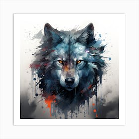 The Wolf Art Print