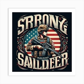 Strong Sailor Art Print
