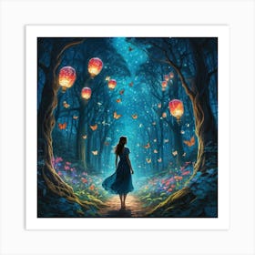 Fairytale Forest Art Print