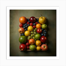 Fruit Arrangement 1 Art Print