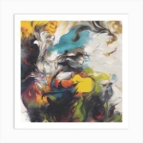 Abstract art Art Print