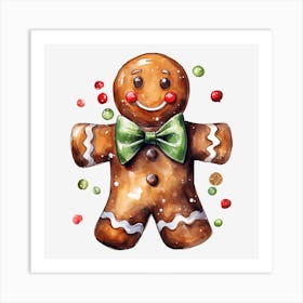 Gingerbread Man 13 Art Print