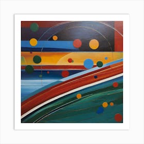 Abstract Painting 149 Art Print