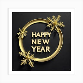 Happy New Year 41 Art Print