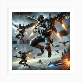 Thunderstrike Divisions Art Print