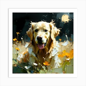 Golden Retriever 5 Art Print