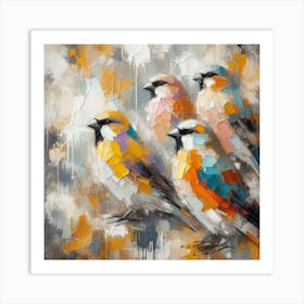 Canaries 3 Art Print