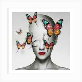 Butterfly Wings Art Print