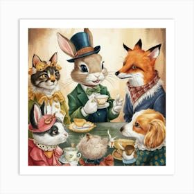 A Whimsical And Charming Art Print Illustration Of Bddst Gsrcoc4245msstkw Jdjrlcfatvykikuldf3fqa Art Print