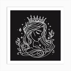 Libra Zodiac Sign Art Print