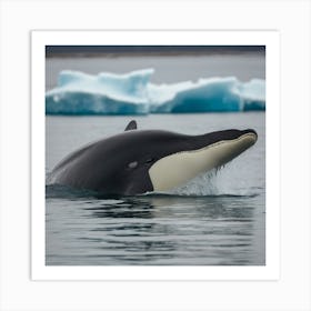 Orca Whale - Orca Stock Videos & Royalty-Free Footage Art Print