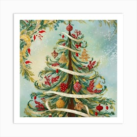 Christmas Tree Art Print