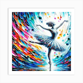 For The Love Of Ballet 17 Art Print