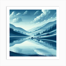 Landscape 2 Art Print