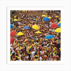 Venezuelan Carnival 1 Art Print