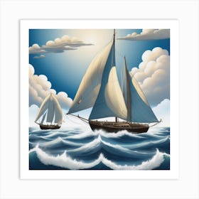 Sailing Adventure Art Print