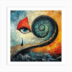 You are like a Hurricane # 2 Art Print