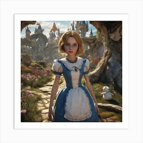 Alice In Wonderland 2 Art Print