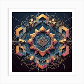 Geometric Pattern Art Print