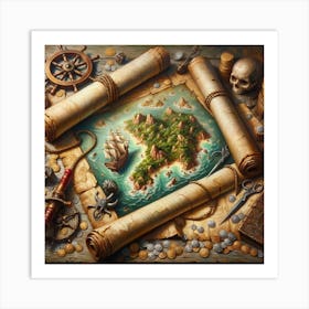 Pirates Of The Caribbean Art Print