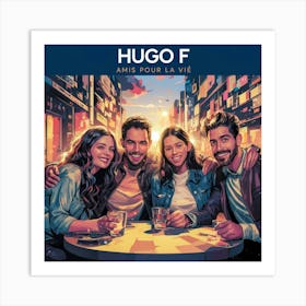 Hugo F Art Print