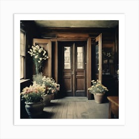 Entrance To A House Art Print