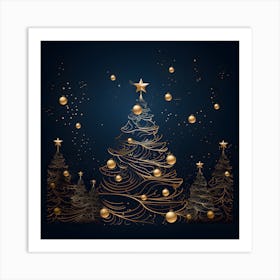 Christmas Tree 1 Art Print