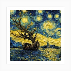 Starry Night 28 Art Print