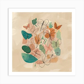 Butterflies Art Print