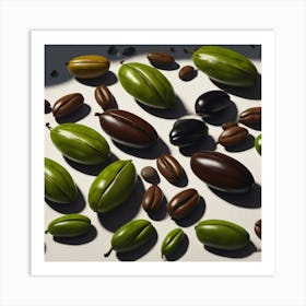 Coffee Beans 302 Art Print