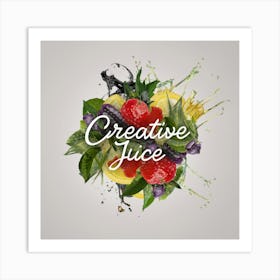 Creative Juice 1 Art Print