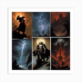 Lord Of The Rings Art Print