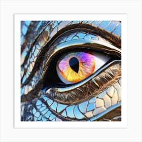 Dragon Eye Art Print