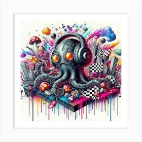 Octopus 11 Art Print