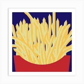 French Fries Potato Snacks Food Poster