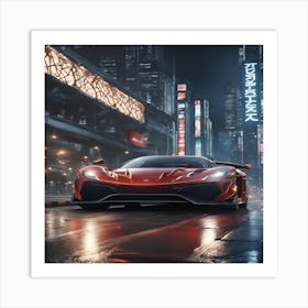 Mclaren Gt1 Wallpaper Art Print