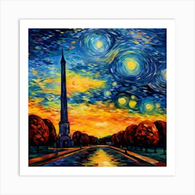 Starry Night 7 Art Print