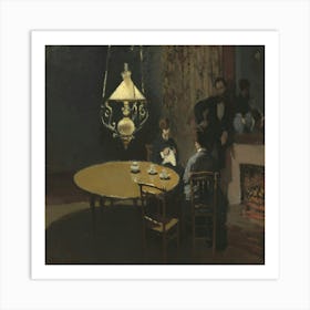 Interior, After Dinner (1868 1869) Art Print