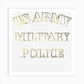 Us Army Military Police Nzkf5 Art Print