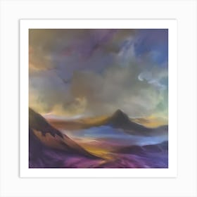 Mountainscape Art Print